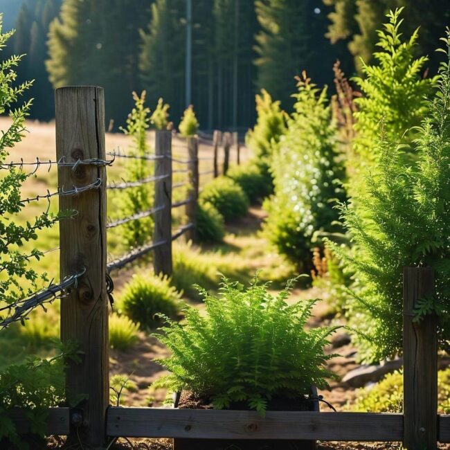 Bezpieczne odstępy między tują a płotem
