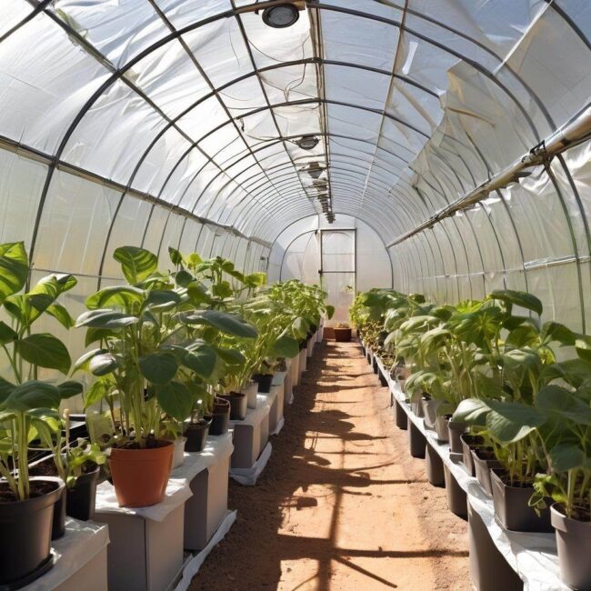 Czy rośliny w tunelu foliowym potrzebują dodatkowego zacienienia