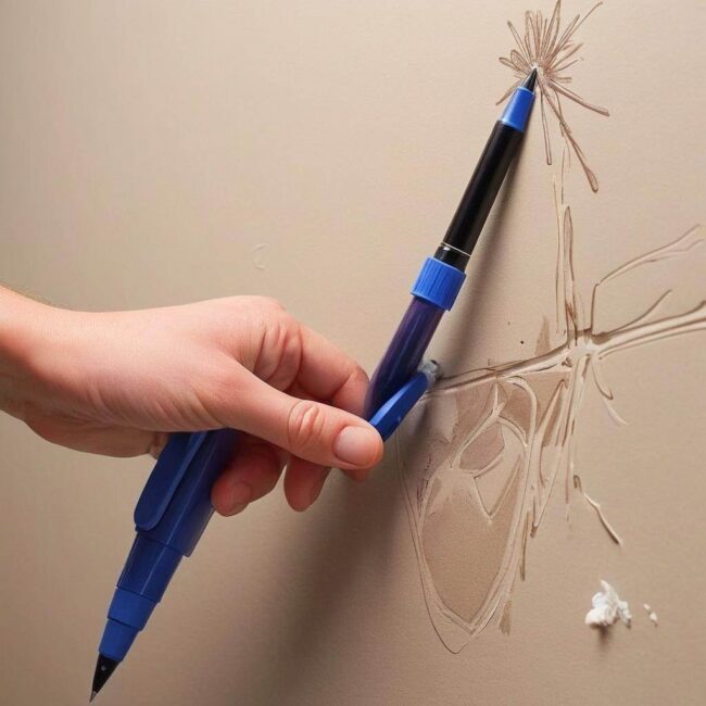 Jak pozbyć się długopisu z różnych rodzajów ścian