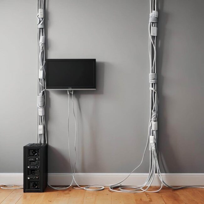 Jak unikać bałaganu z kablami