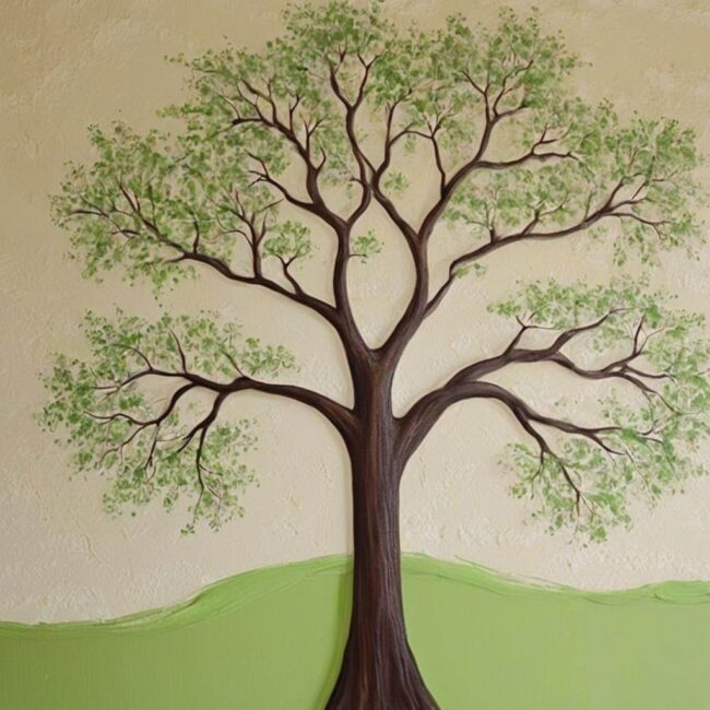 Jak zabezpieczyć malowane drzewo na ścianie przed zniszczeniem