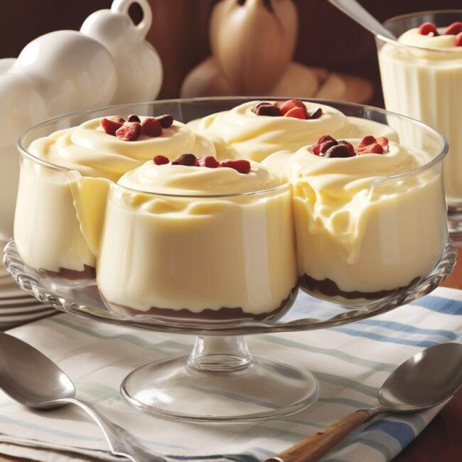 Kalorie w porcji gotowego budyniu