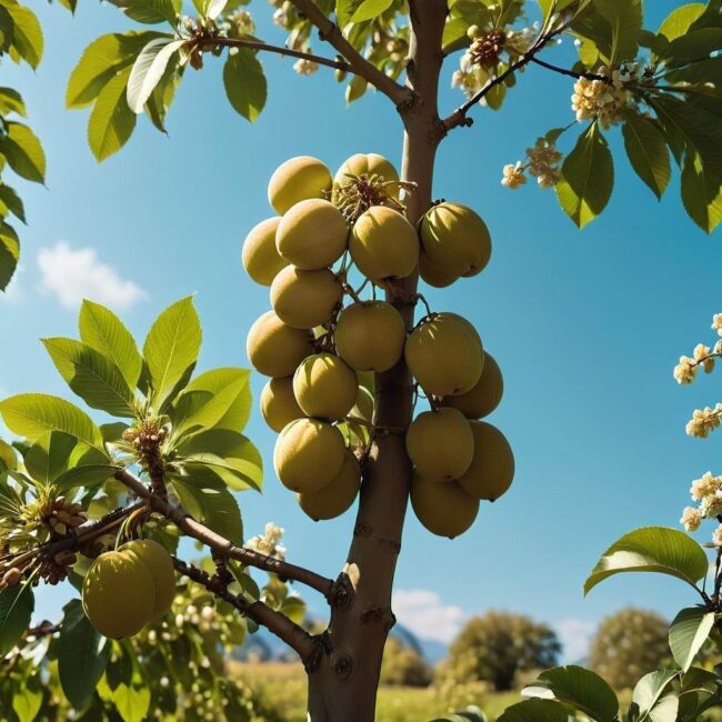 Orzech jako drzewo owocowe