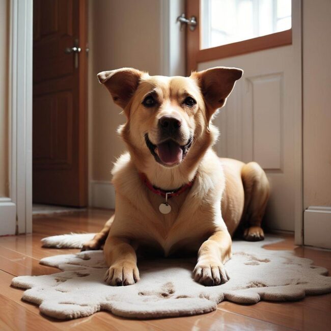 Skonsultuj się z behawiorystą w sprawie oznaczania terenu przez psa