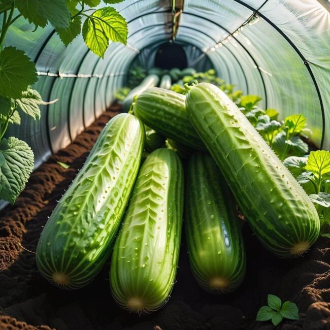 Wpływ roślin towarzyszących na ogórki