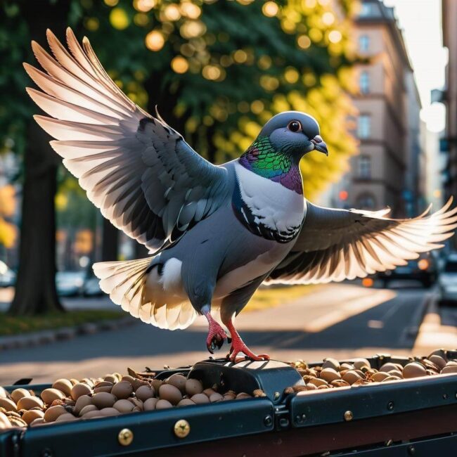 Zapobieganie stresowi u gołębi